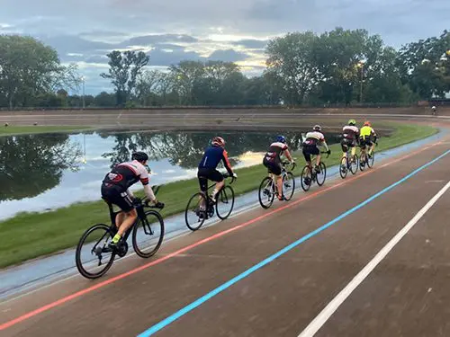 track cycling training rides