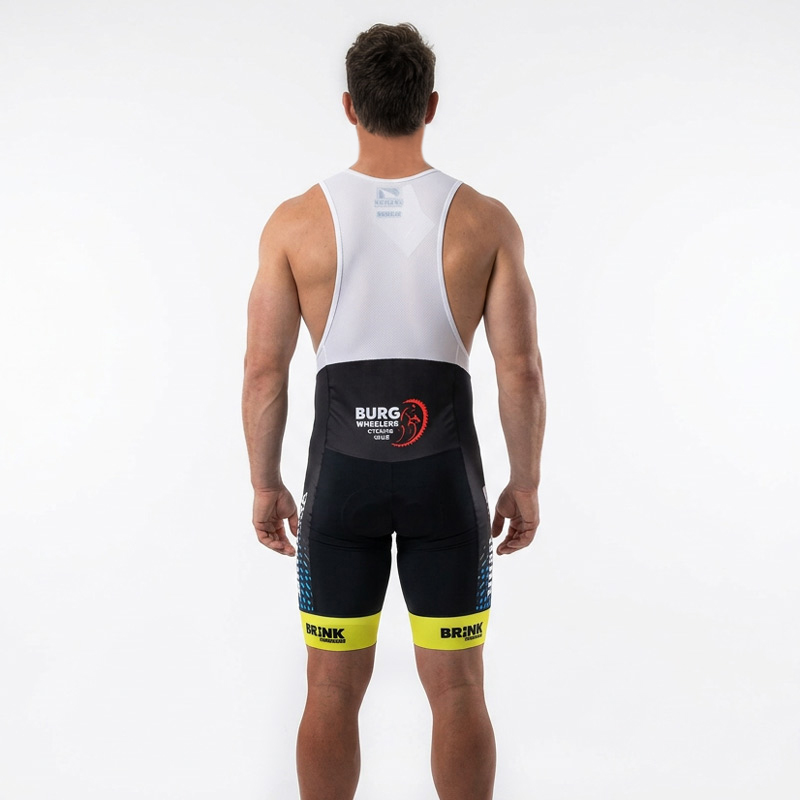 Burh Wheelers Cycling Kit 2026 Brink Towbars Bib Suit Full Back