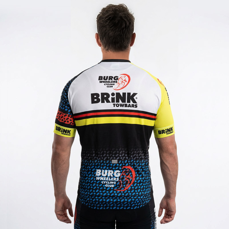 Burh Wheelers Cycling Kit 2026 Brink Towbars Jersey Shirt Zip Back