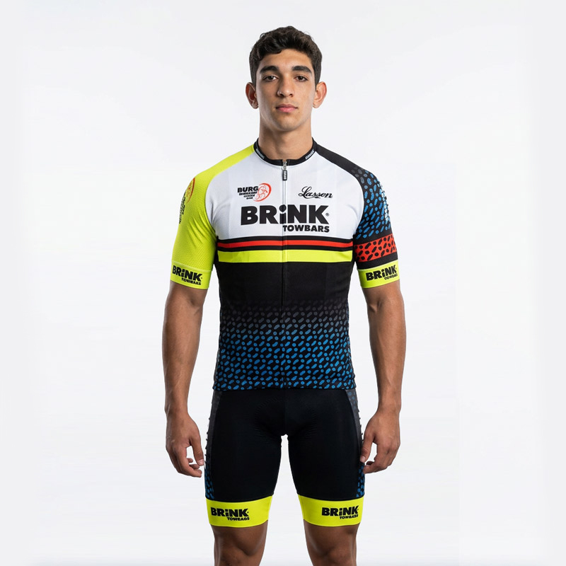Burh Wheelers Cycling Kit 2026 Brink Towbars Jersey Shirt Zip Front