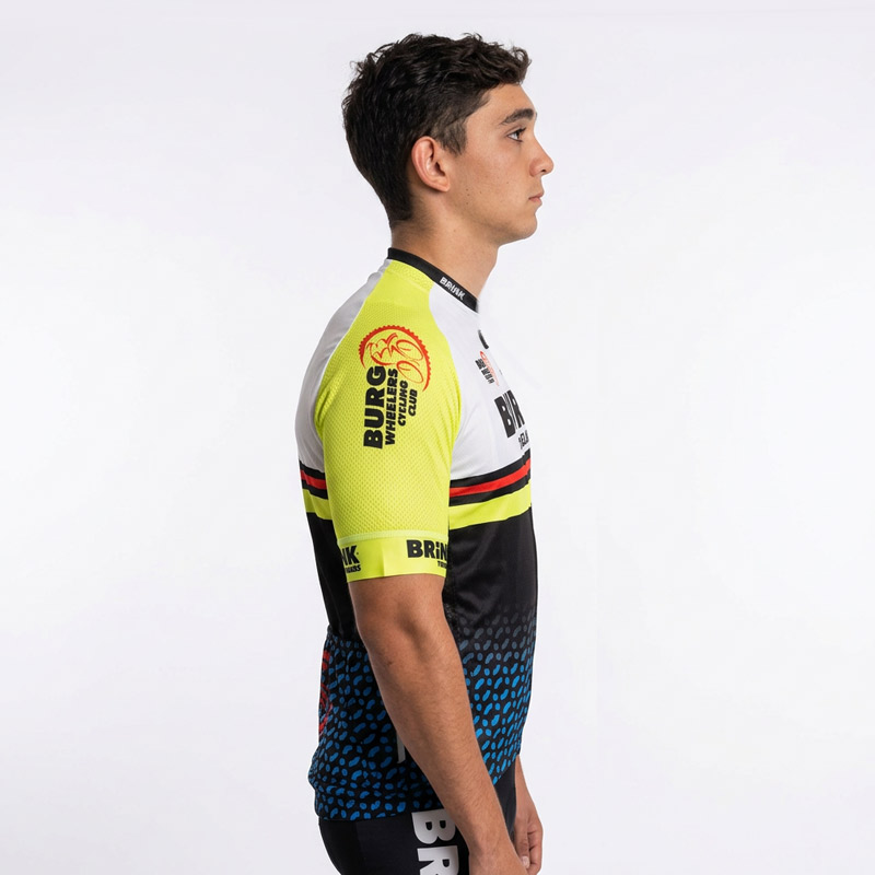 Burh Wheelers Cycling Kit 2026 Brink Towbars Jersey Shirt Zip Side